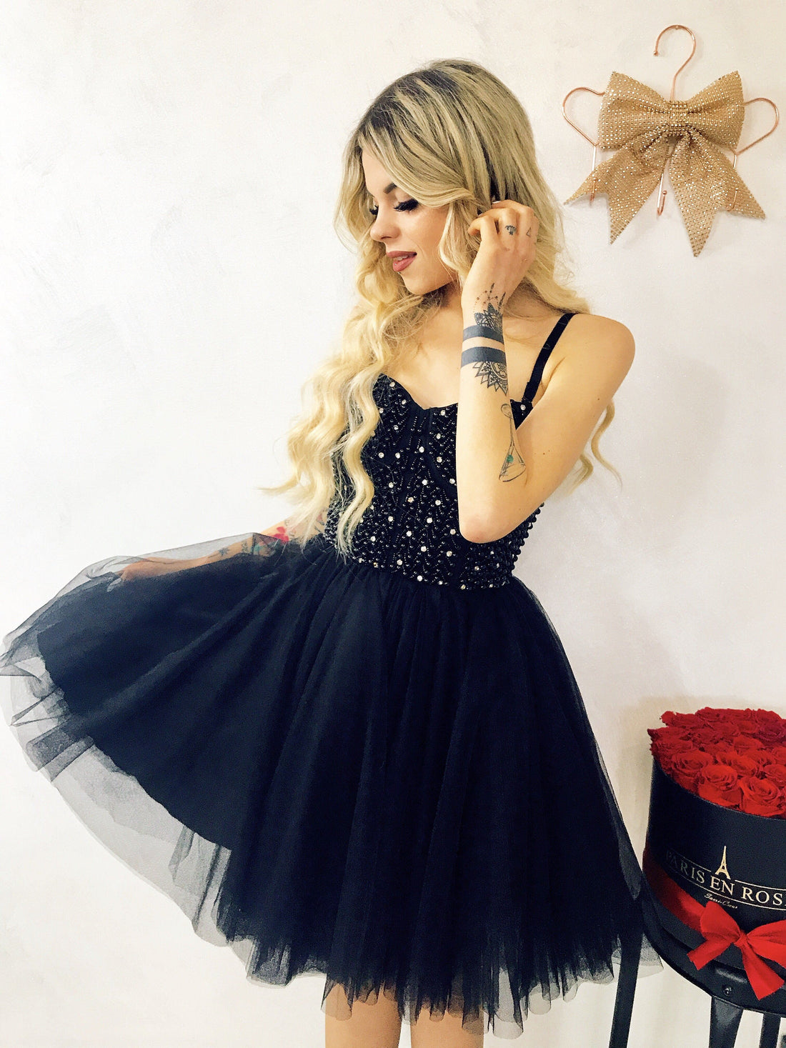 Abito Principessa con perle - R.a. Boutique 