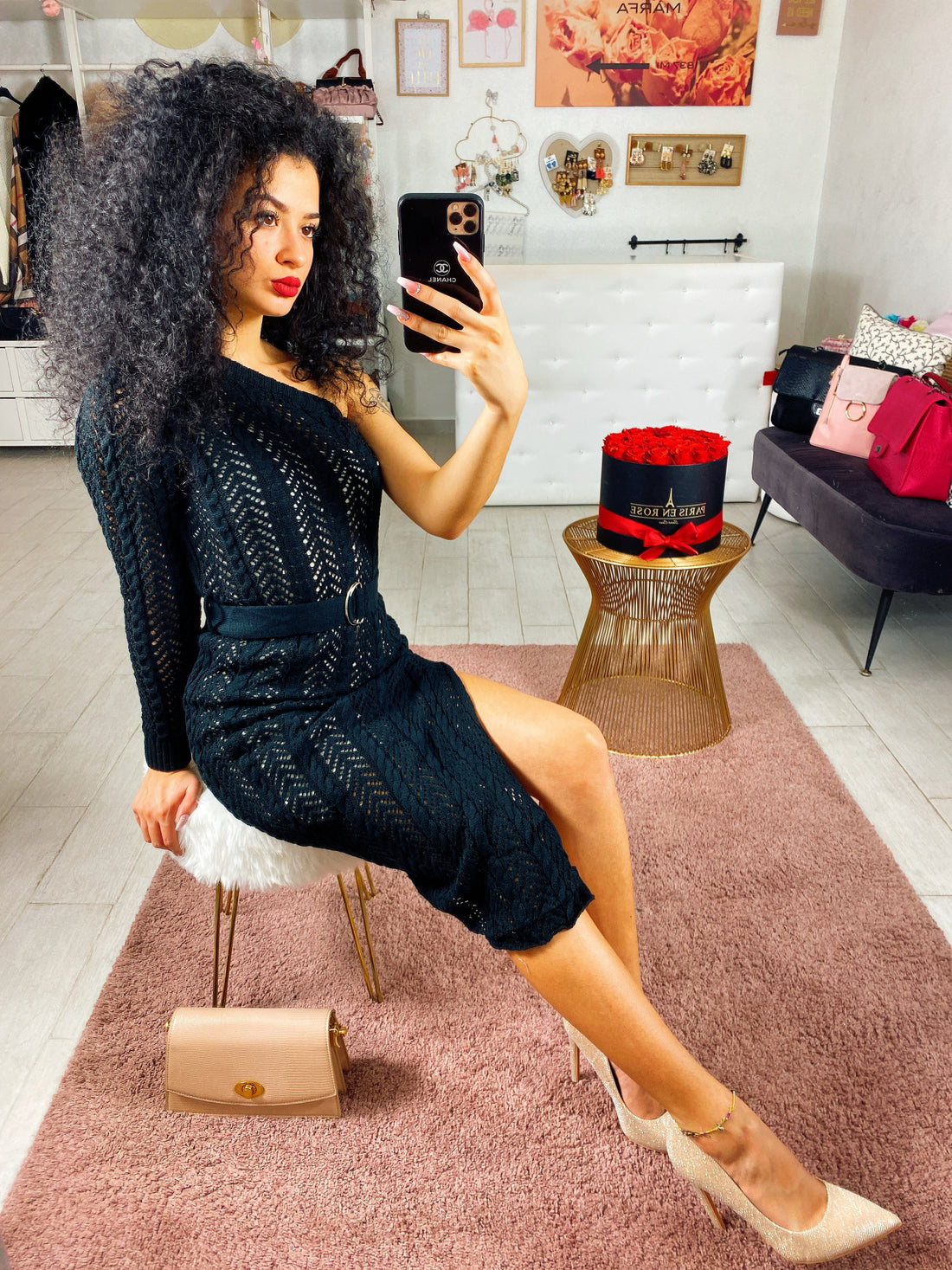 Abito shine corto - R.a. Boutique 