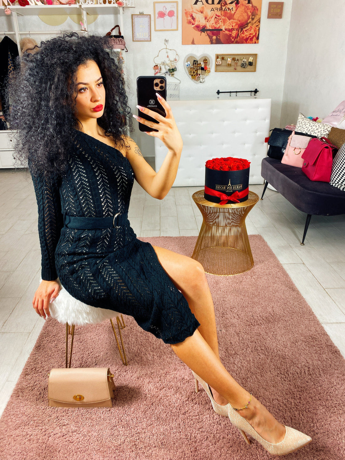 Abito shine corto - R.a. Boutique 