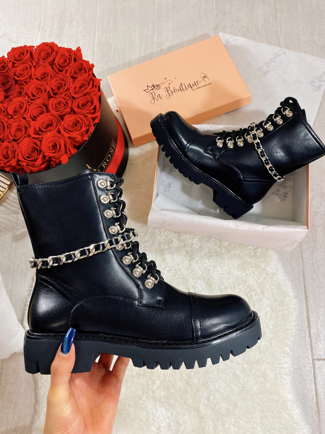 Biker platform erika - R.a. Boutique 