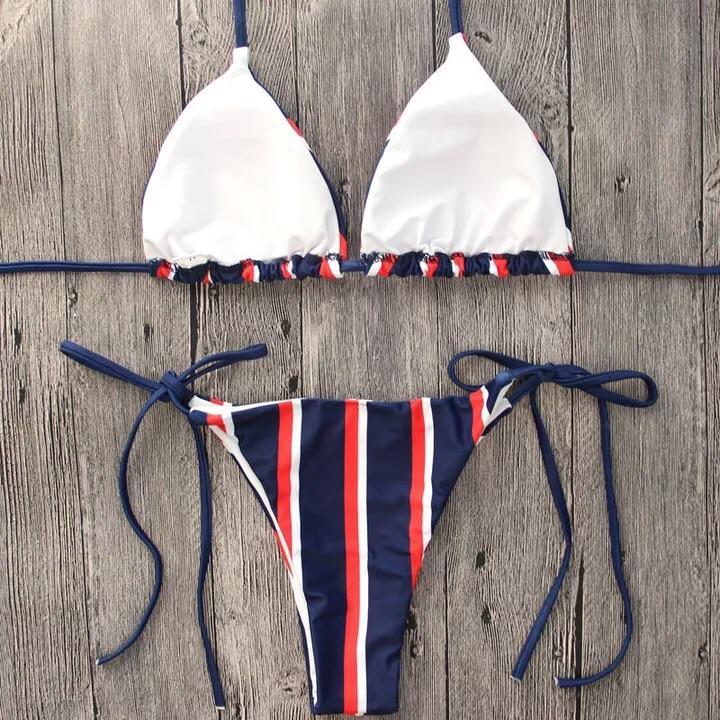 Bikini a righe - R.a. Boutique 