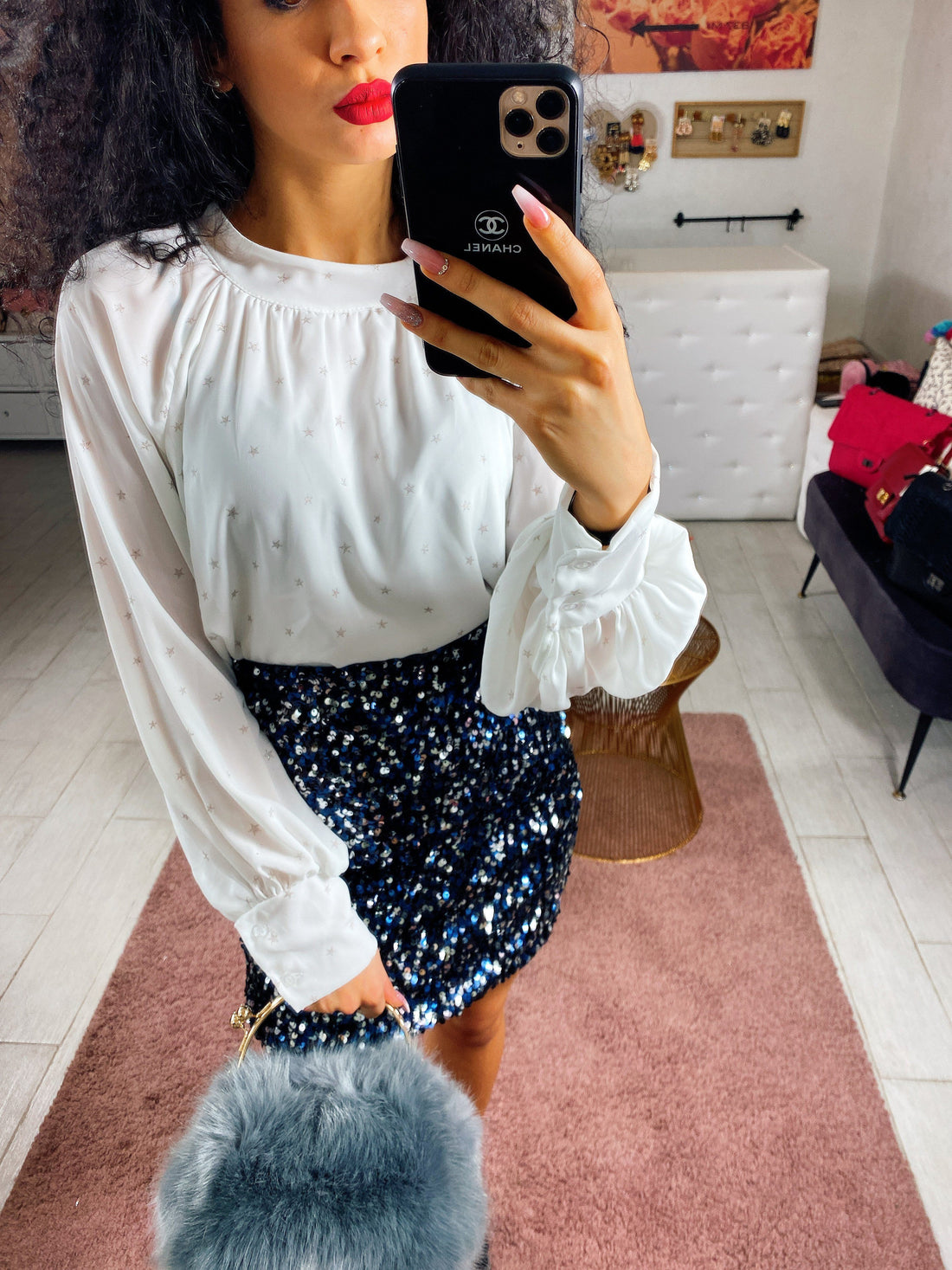 Blusa con stelline - R.a. Boutique 