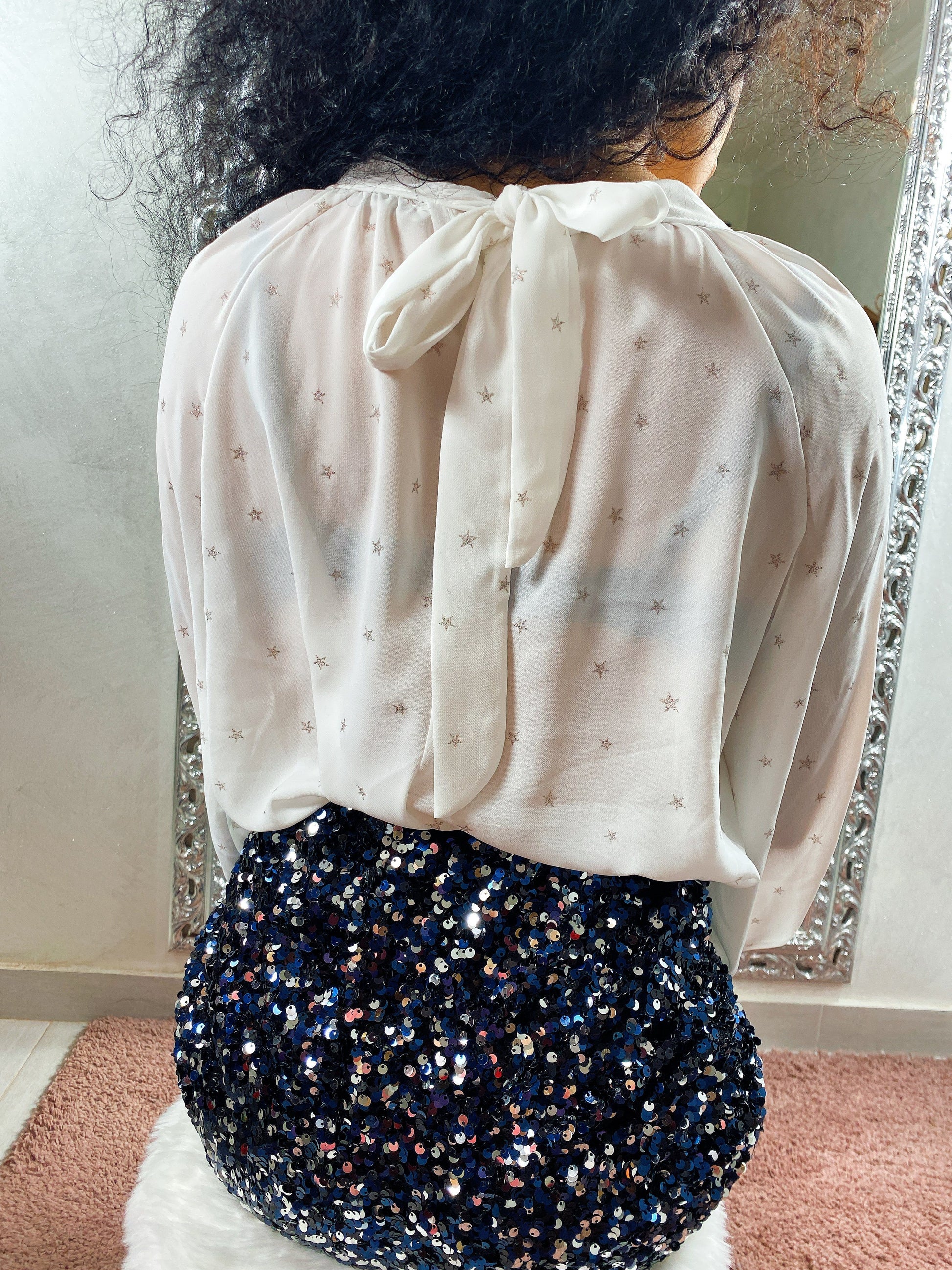 Blusa con stelline - R.a. Boutique 