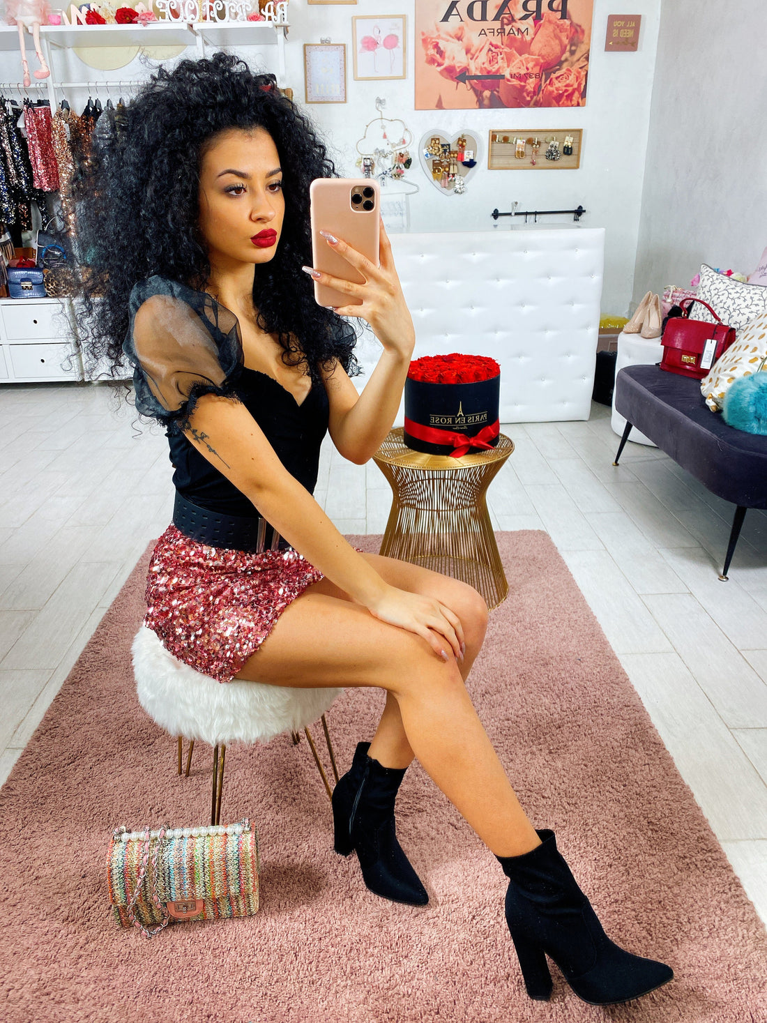 Body con manica corta velate - R.a. Boutique 