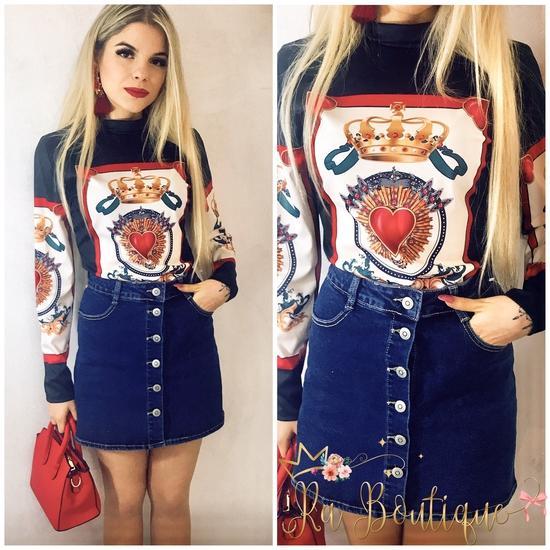 Body regina di cuori - R.a. Boutique 