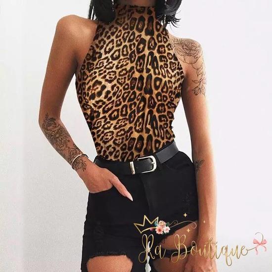 Body smanicato maculato - R.a. Boutique 