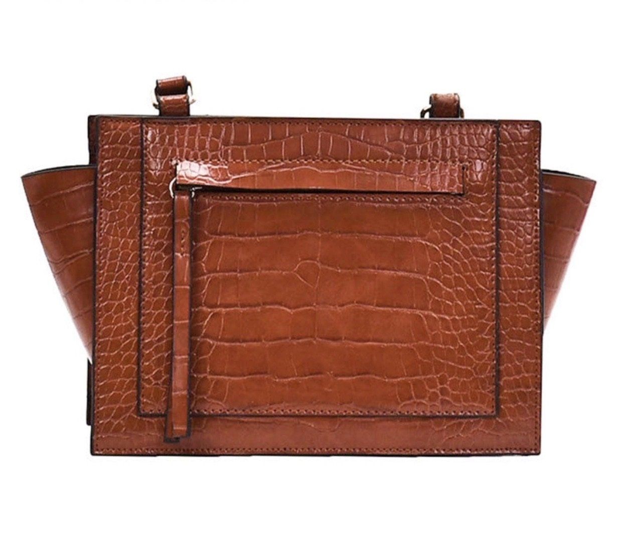 Borsa con tracolla effetto croco - R.a. Boutique 