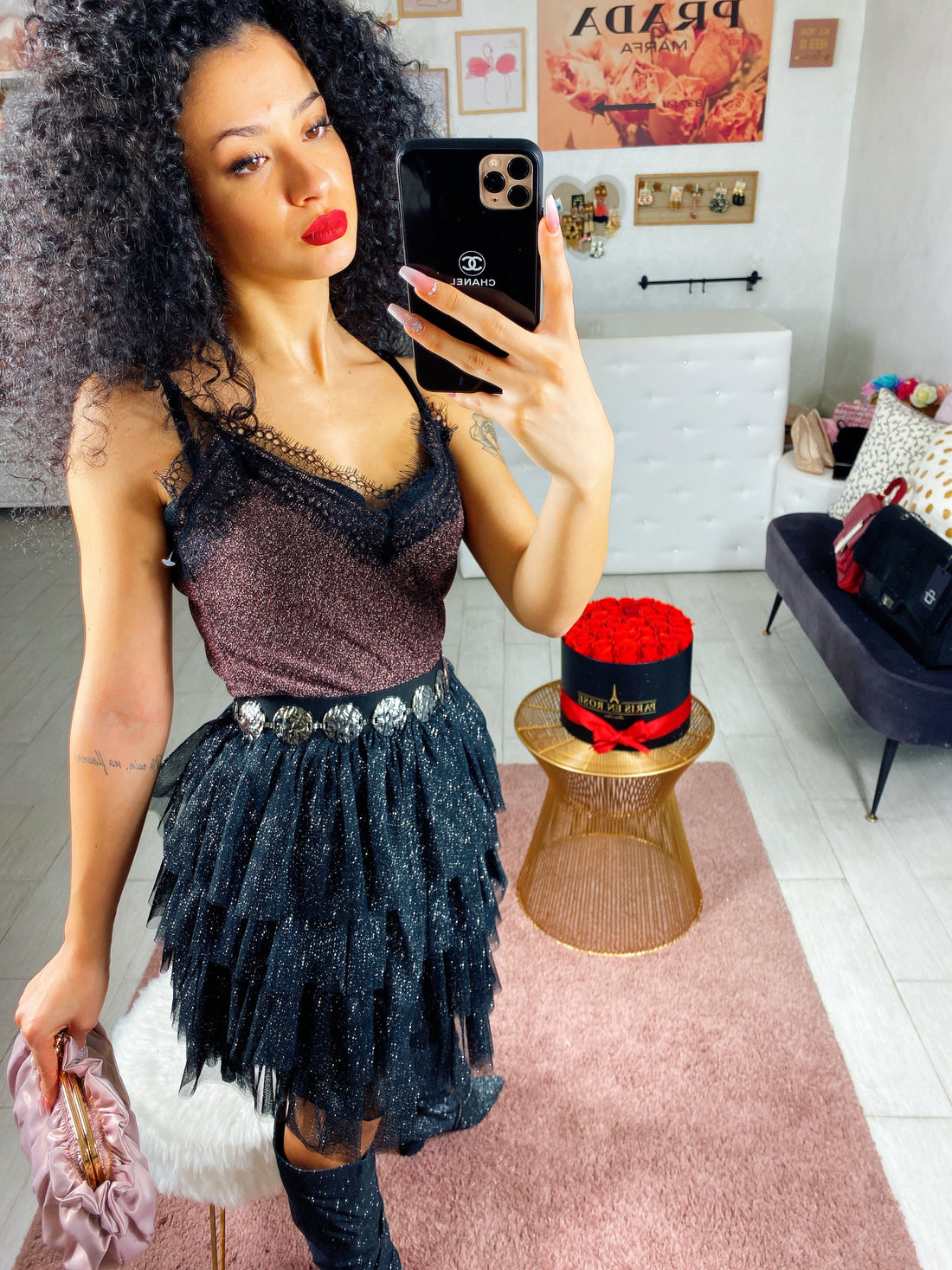 Canotta Glitter - R.a. Boutique 