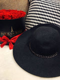 Cappello ampio con catena - R.a. Boutique 