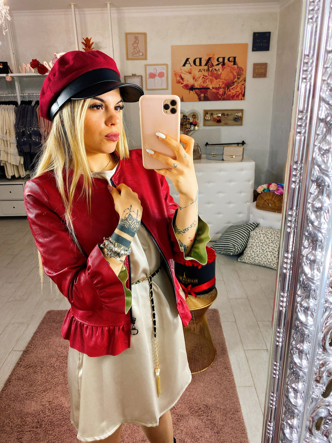 Cappello con fibbia - R.a. Boutique 