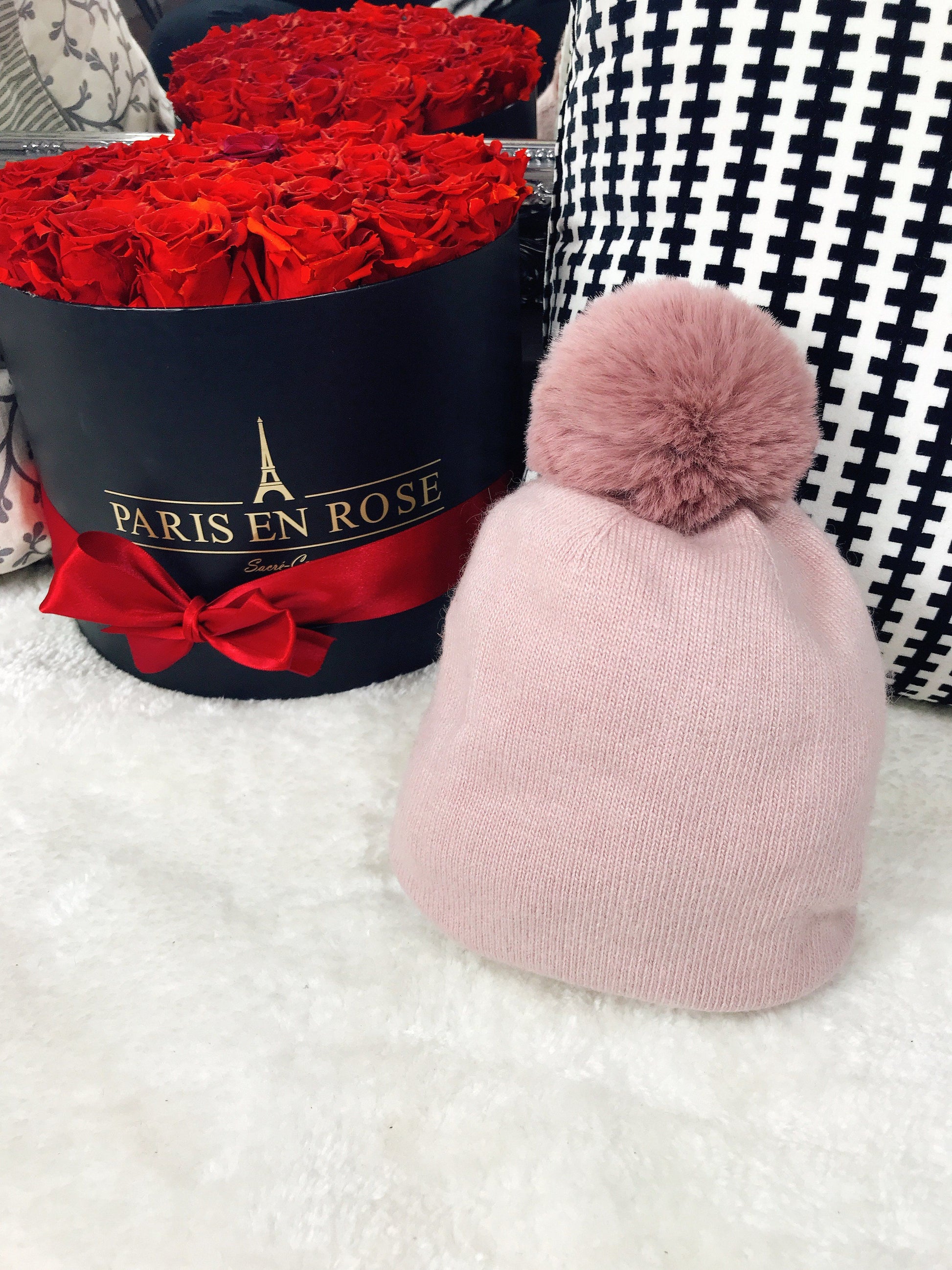 Cappello con un pompom - R.a. Boutique 