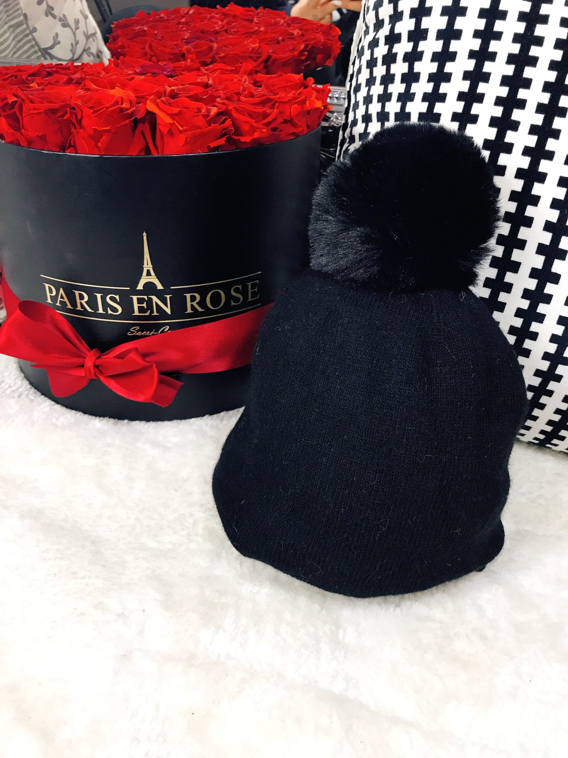 Cappello con un pompom - R.a. Boutique 