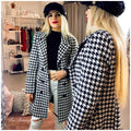 Cappotto pied de poule - R.a. Boutique 