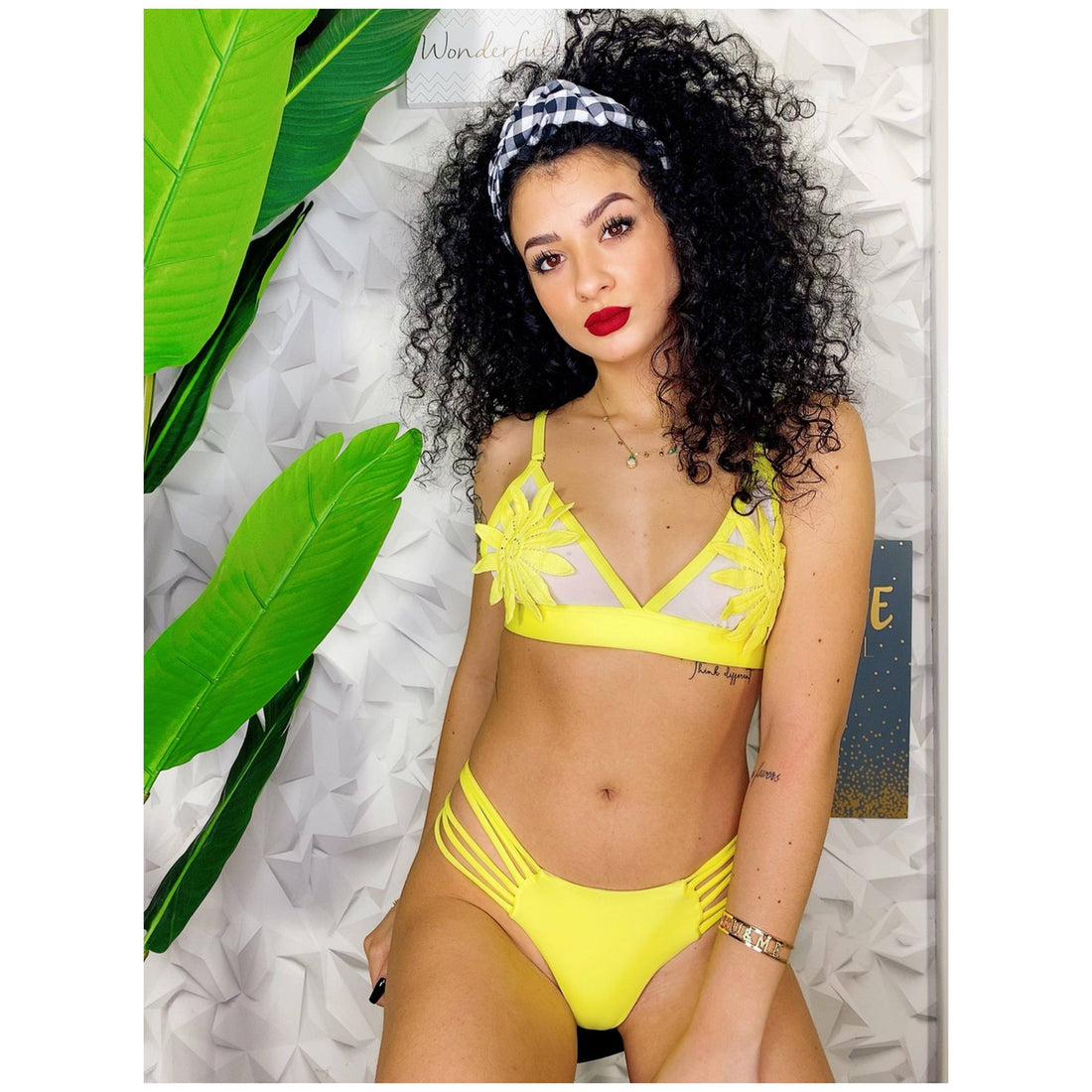 Cerchietto con quadri - R.a. Boutique 