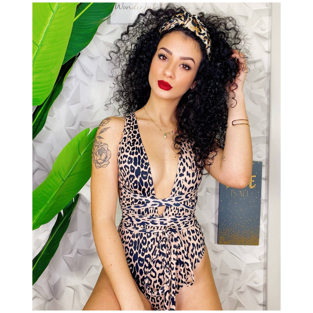 Cerchietto maculato chiaro - R.a. Boutique 