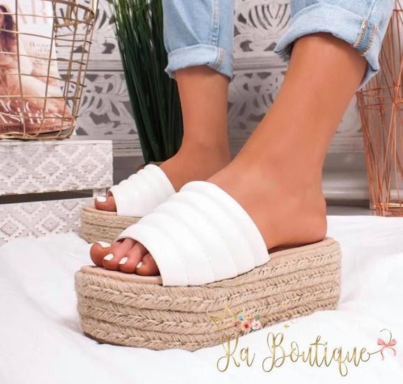 Ciabatta con pieghine - R.a. Boutique 