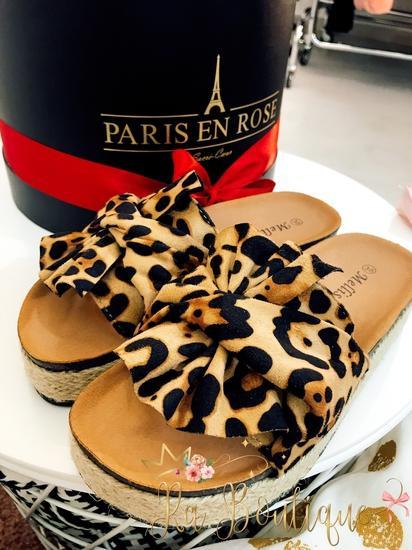 Ciabatte leopard - R.a. Boutique 