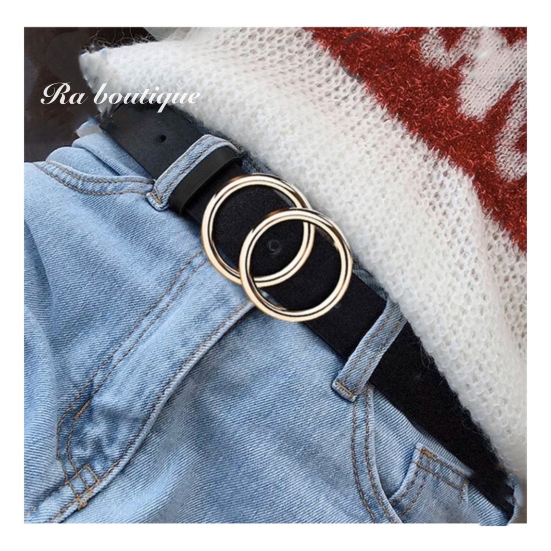 Cintura con cerchi - R.a. Boutique 