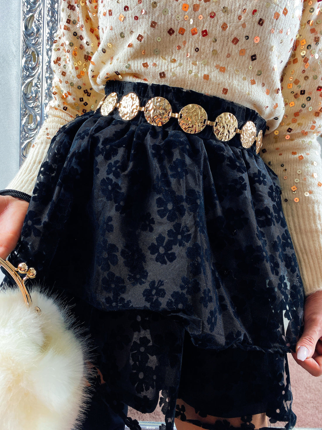 Cintura con dischi - R.a. Boutique 