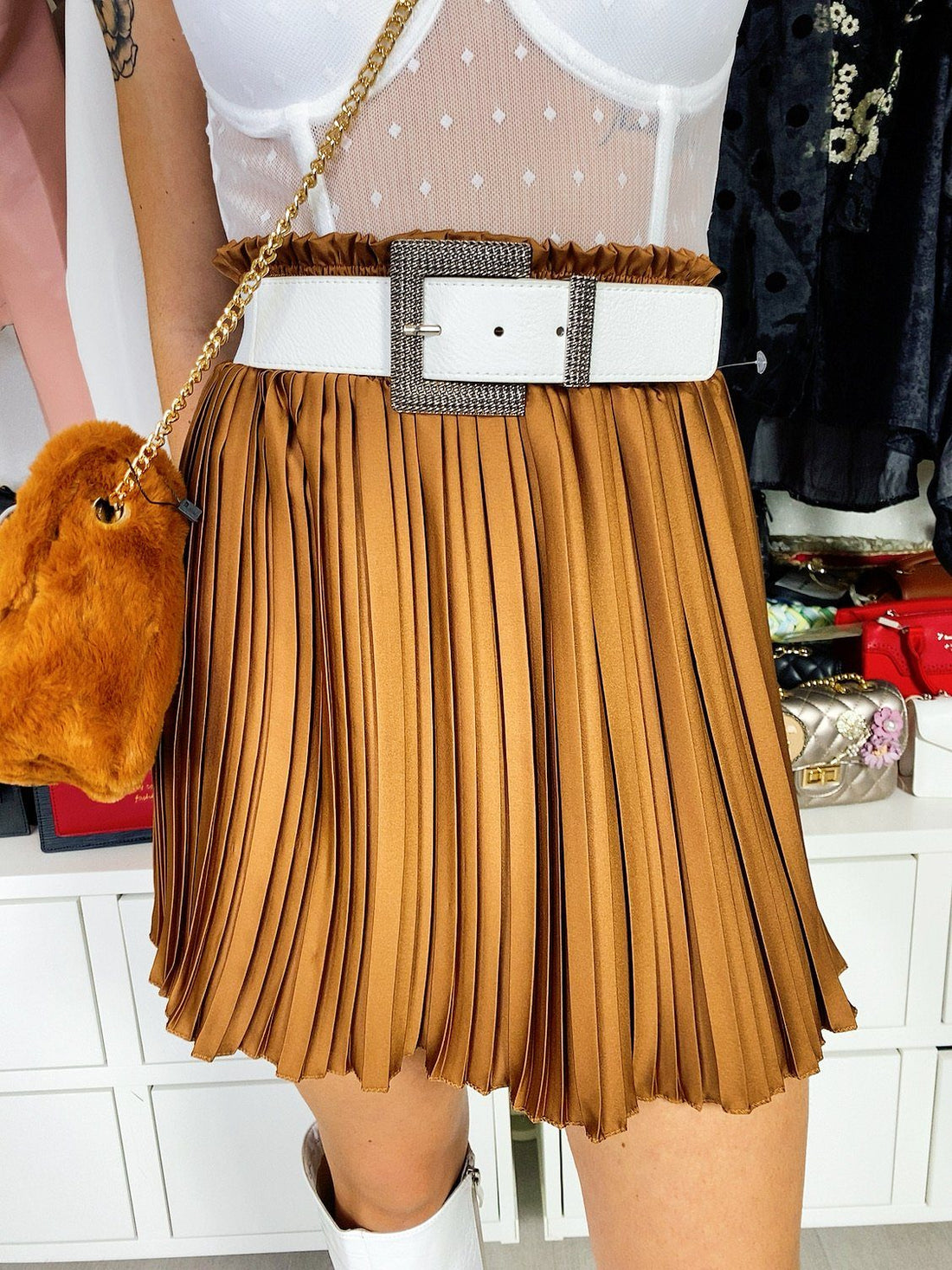 Cintura con fibia - R.a. Boutique 