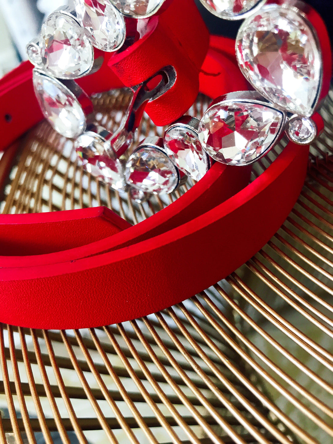 Cintura con strass - R.a. Boutique 