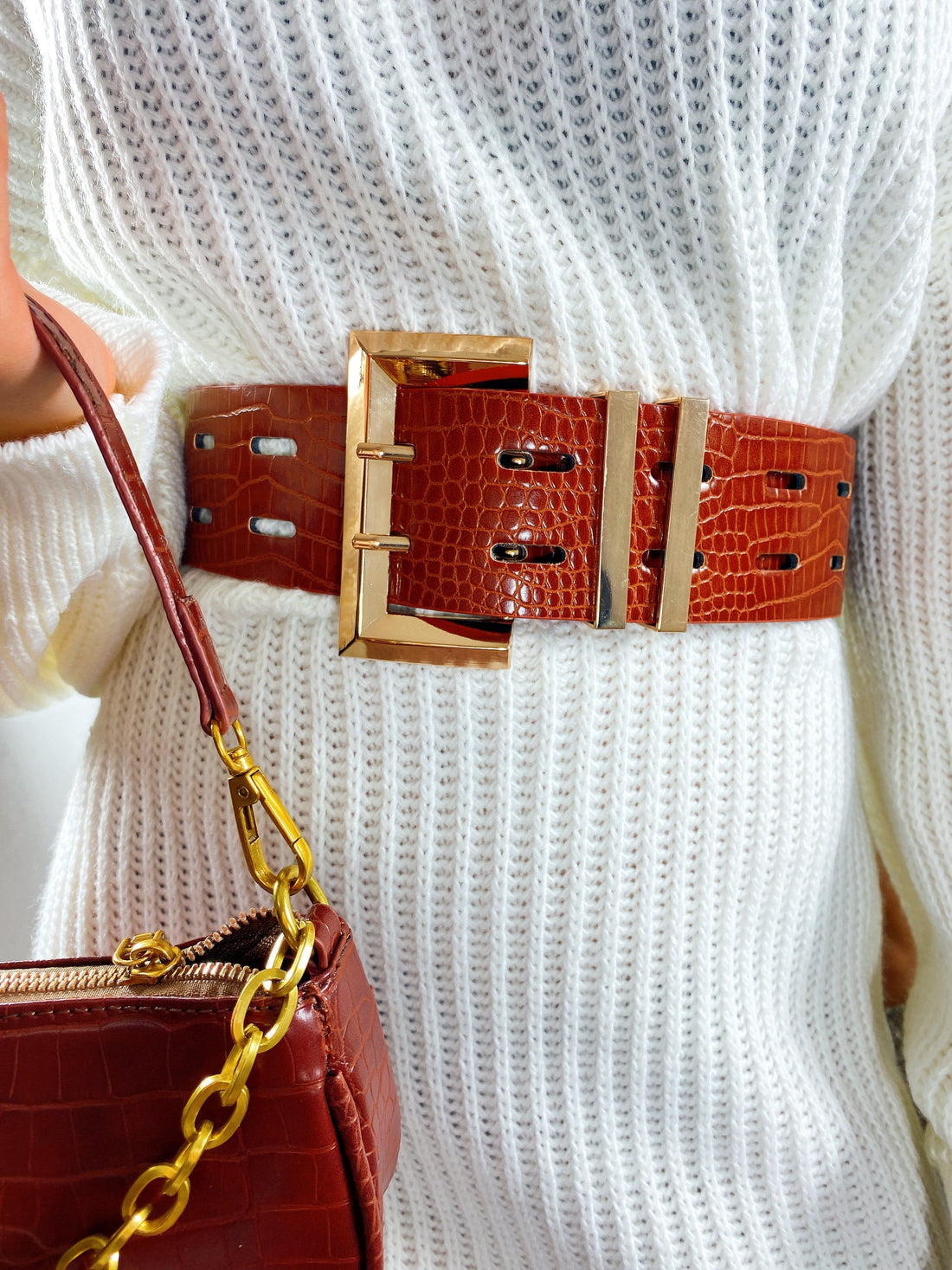 Cinturone Camel - R.a. Boutique 