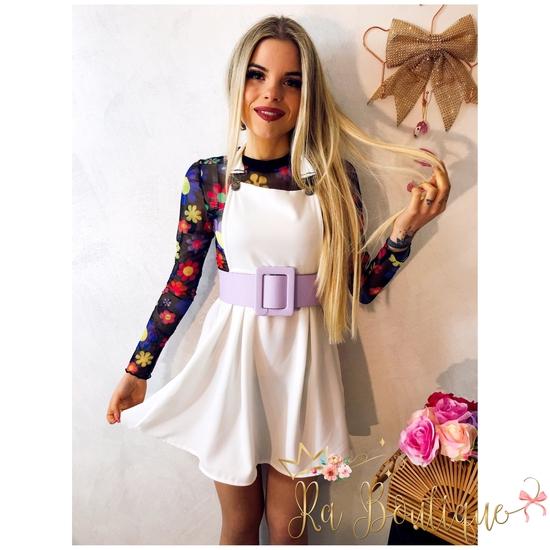 Cinturone regolabile lilla - R.a. Boutique 