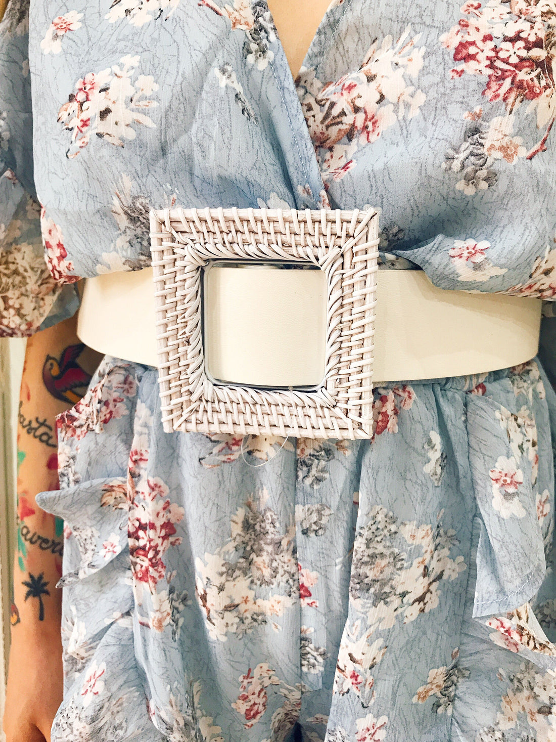 Cinturone White - R.a. Boutique 