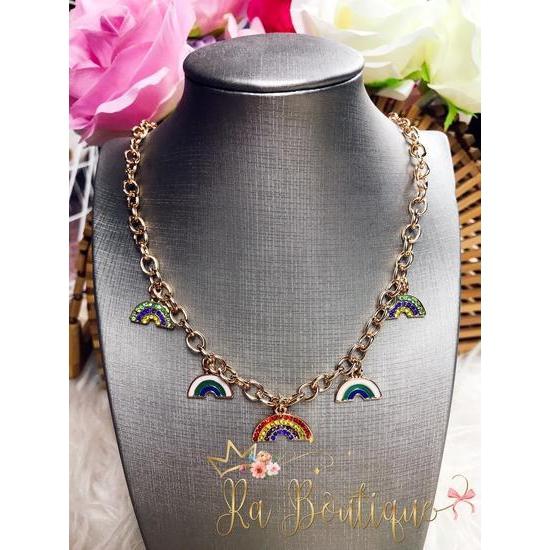 Collana con arcobaleni - R.a. Boutique 