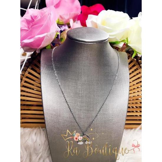 Collana con arcobaleno - R.a. Boutique 