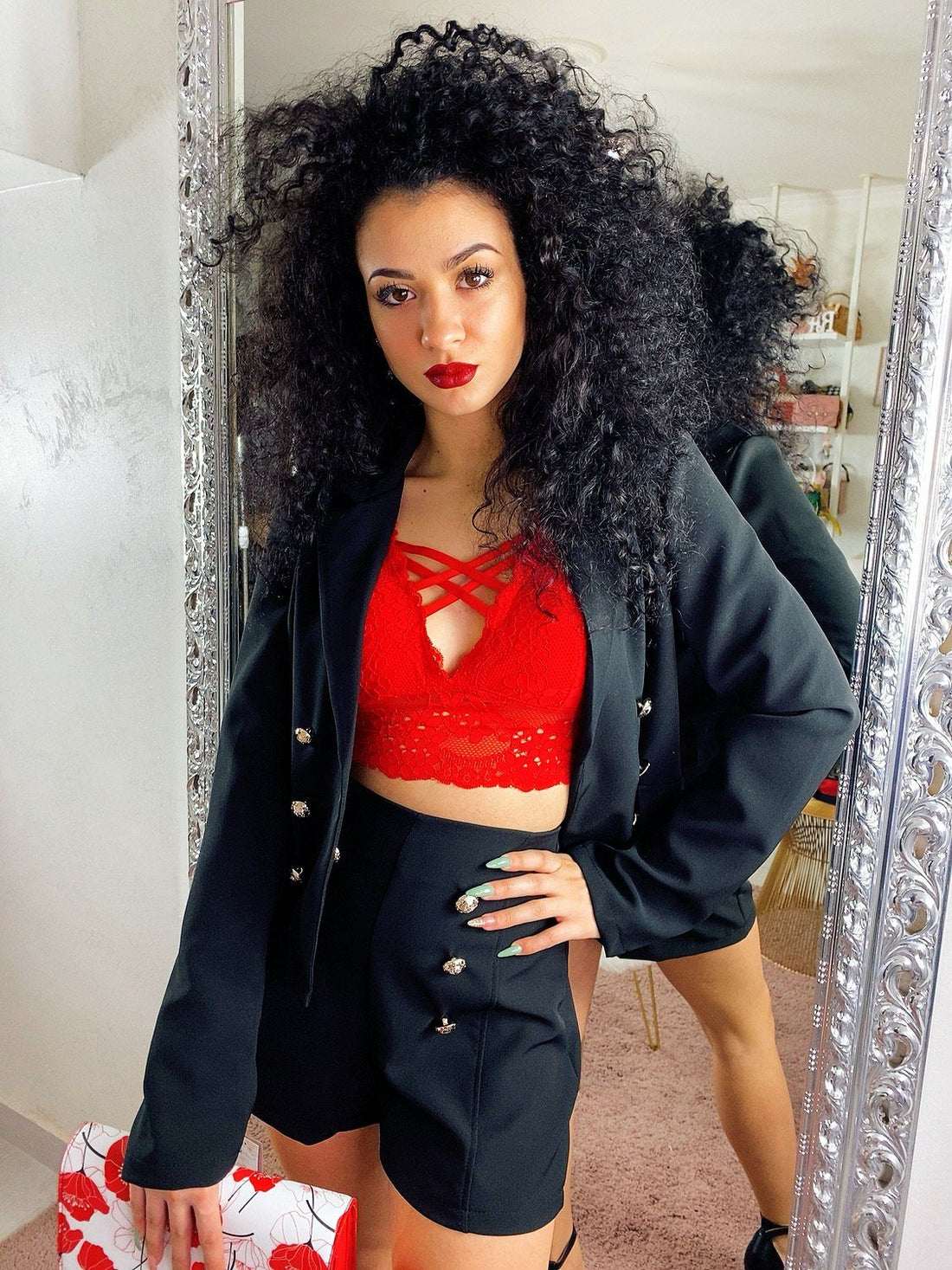 Completo giacca e short - R.a. Boutique 