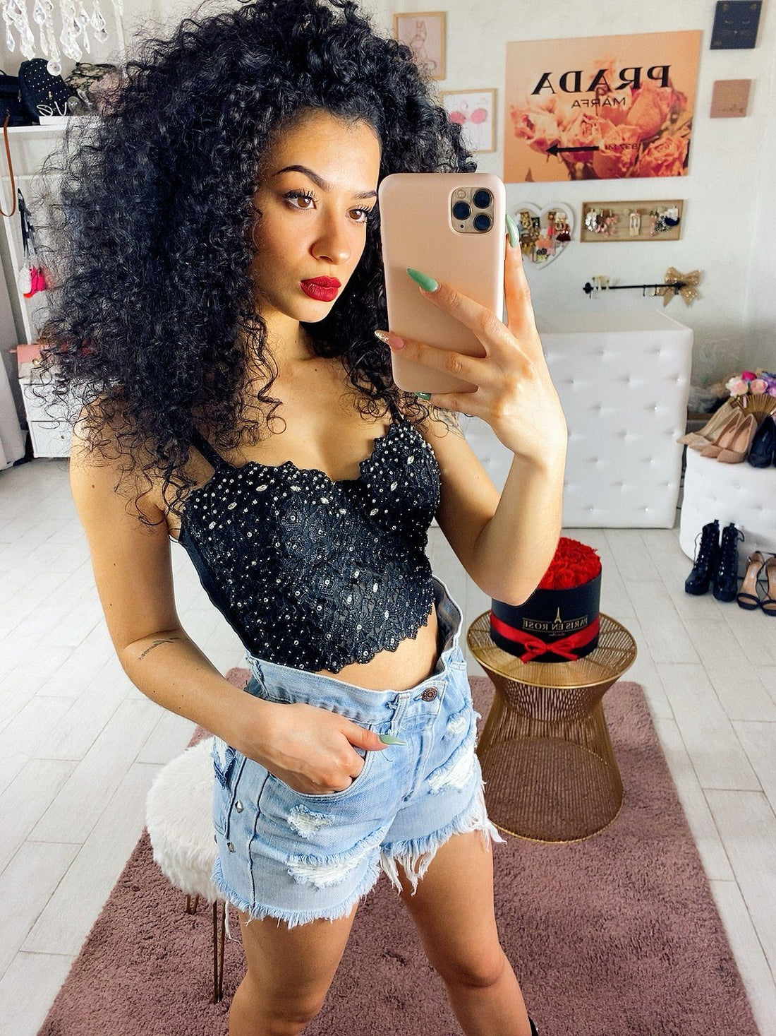 Corpino con strass - R.a. Boutique 