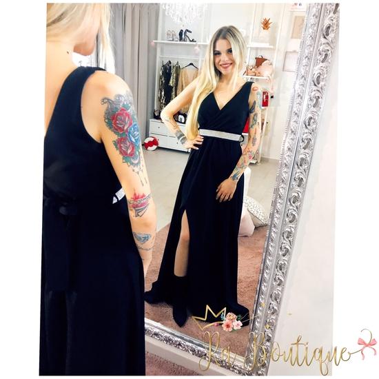 Dress con maxi spacco - R.a. Boutique 