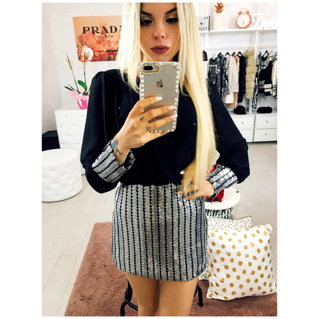 Dress Essential Silver - R.a. Boutique 