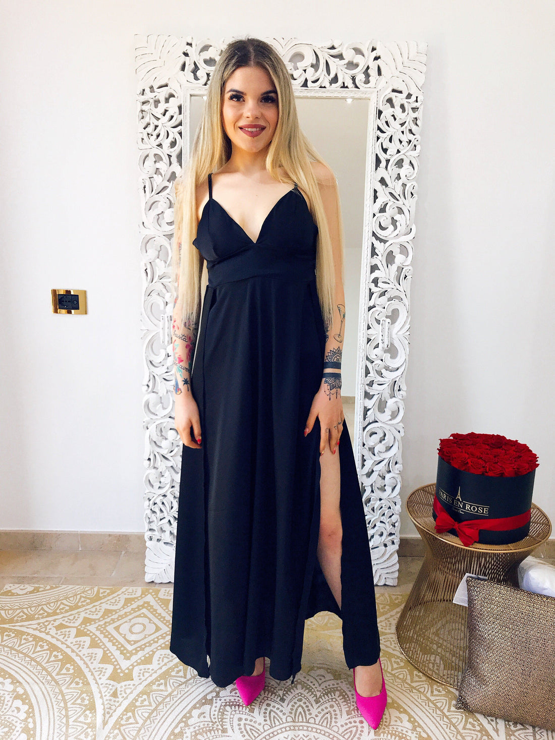 Dress Jessica Nero - R.a. Boutique 