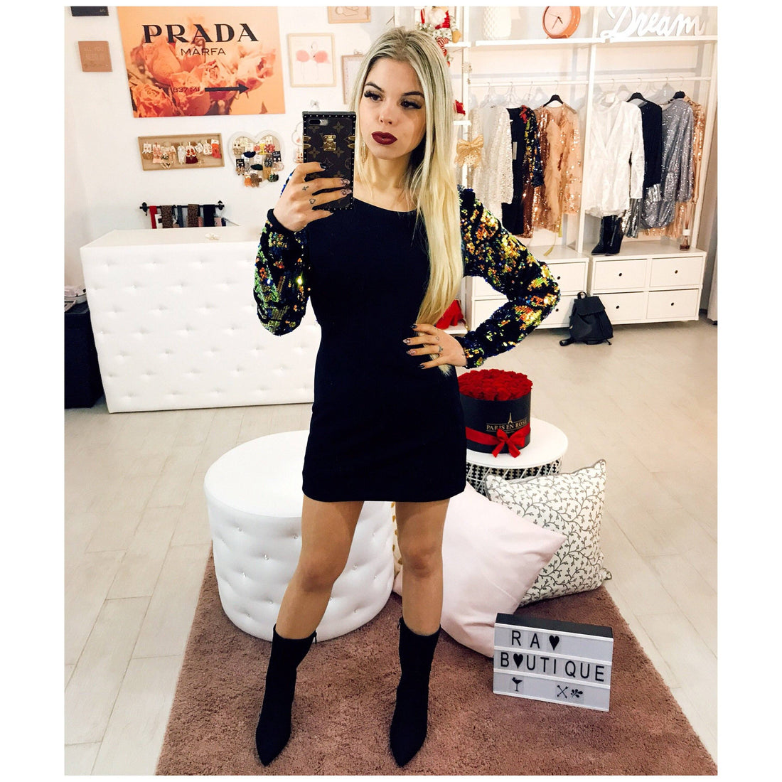 Dress Multicolor - R.a. Boutique 