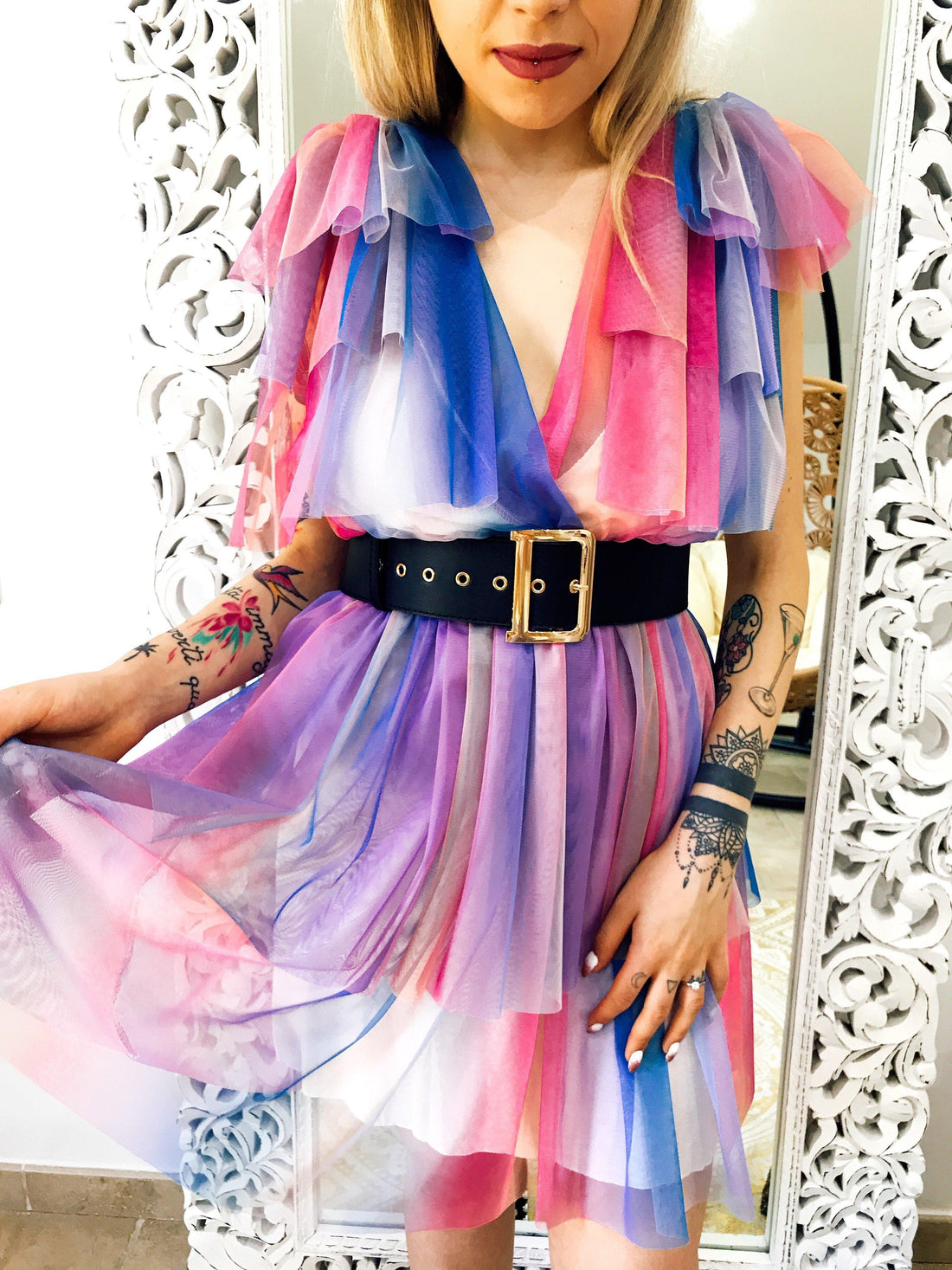 Dress Multicolor Pop - R.a. Boutique 