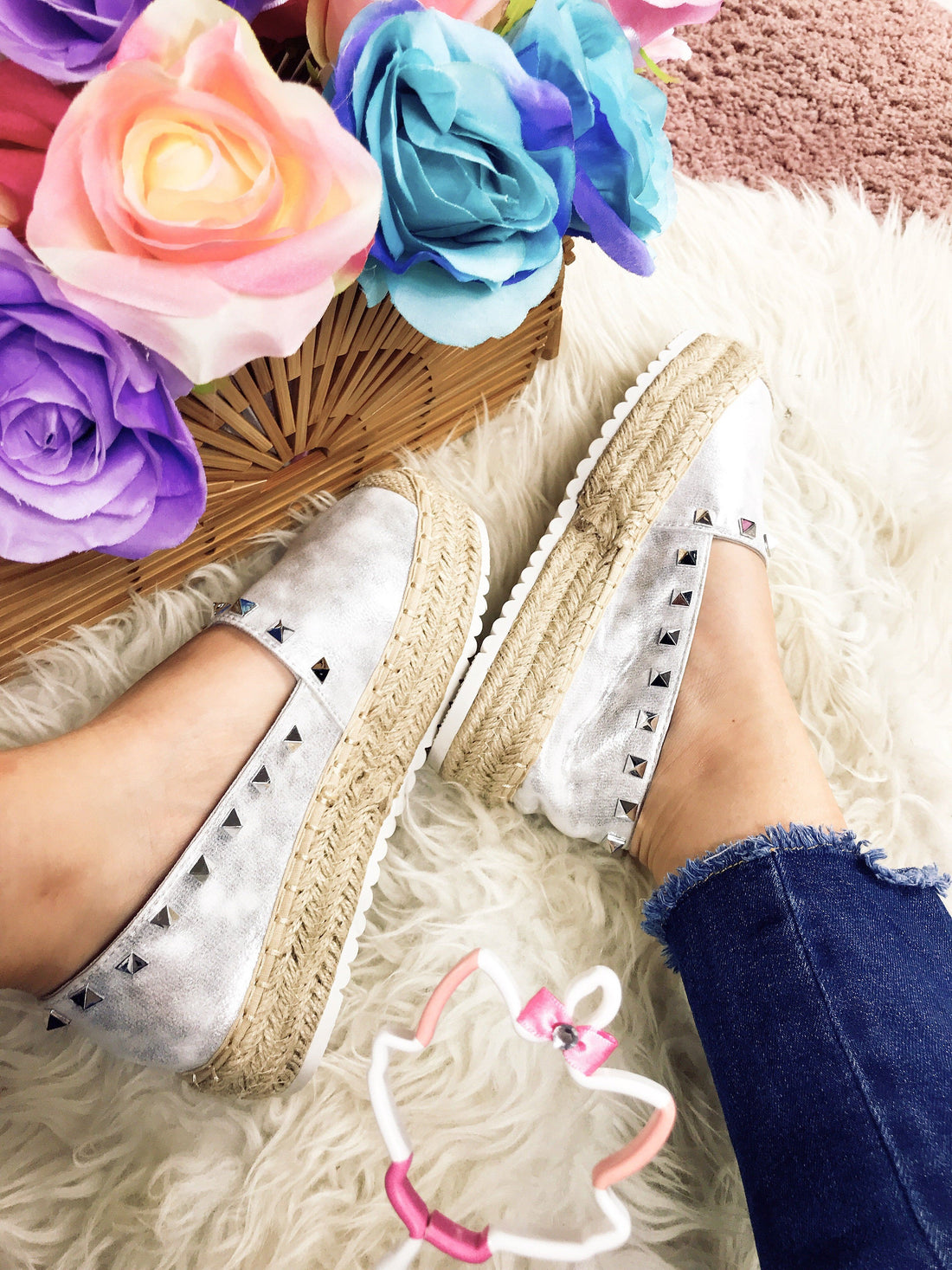 Espadrillas con borchie - R.a. Boutique 