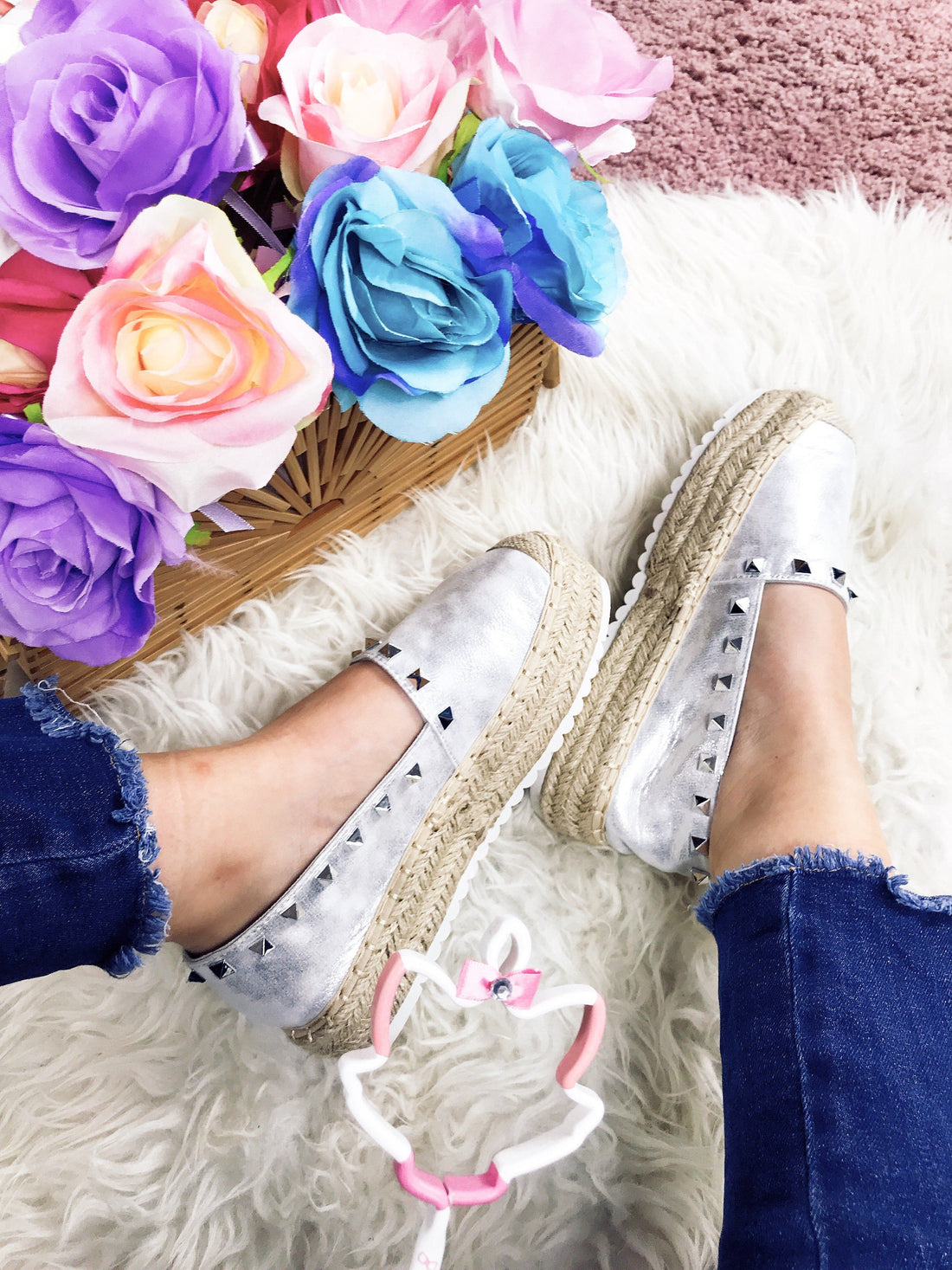 Espadrillas con borchie - R.a. Boutique 