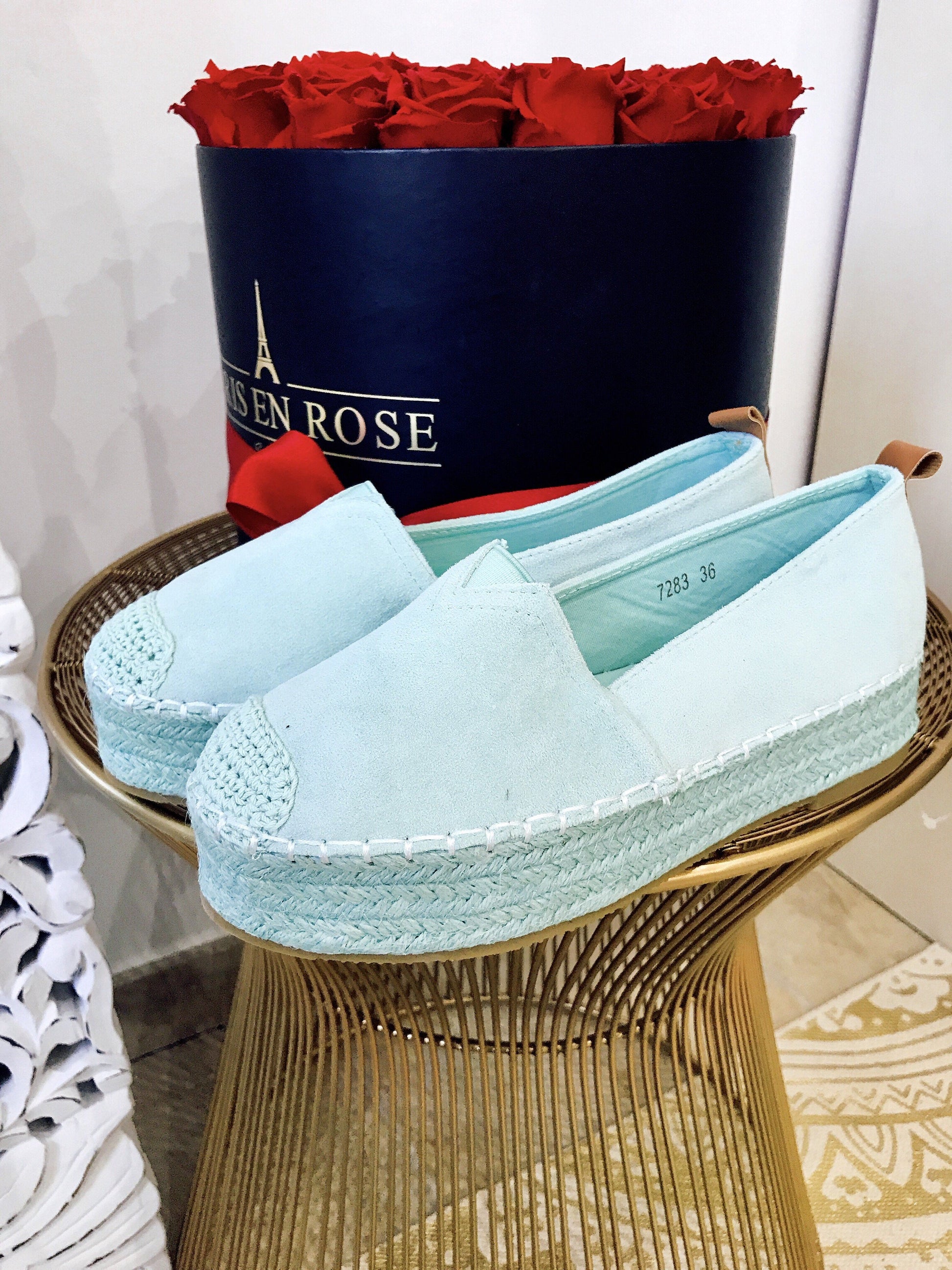 Espadrillas pastello verdeacqua - R.a. Boutique 