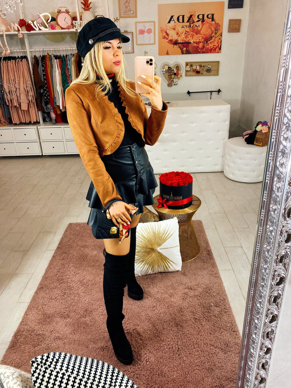 Giacchino con Rouge in velluto - R.a. Boutique 