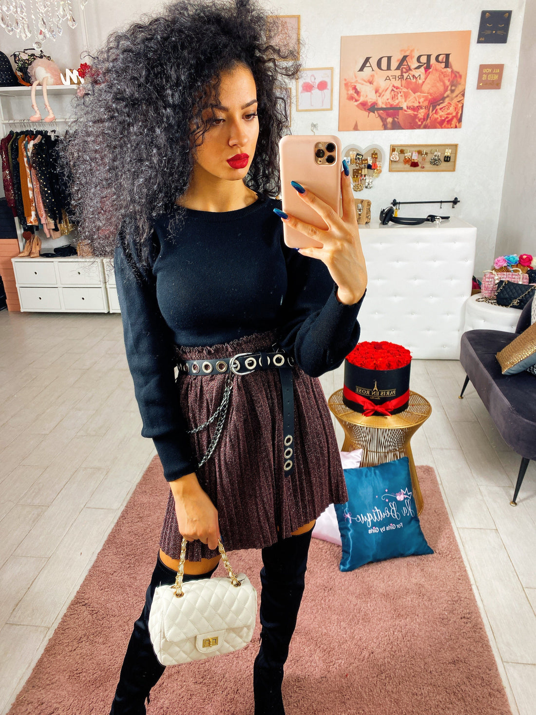 Gonna a pieghine - R.a. Boutique 