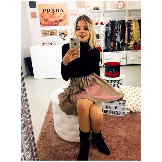 Gonna a ruota brillante - R.a. Boutique 