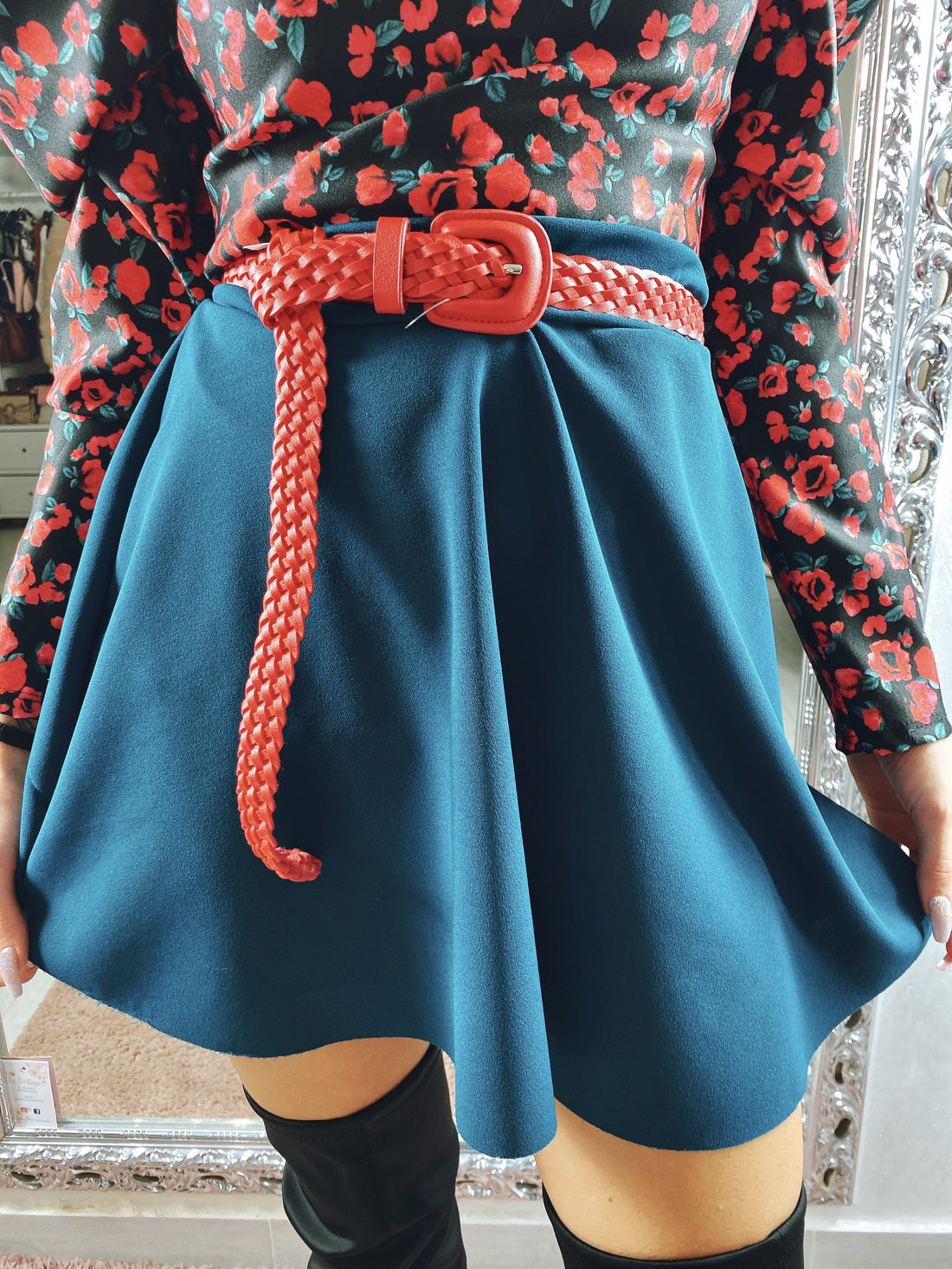 Gonna basic petrolio - R.a. Boutique 