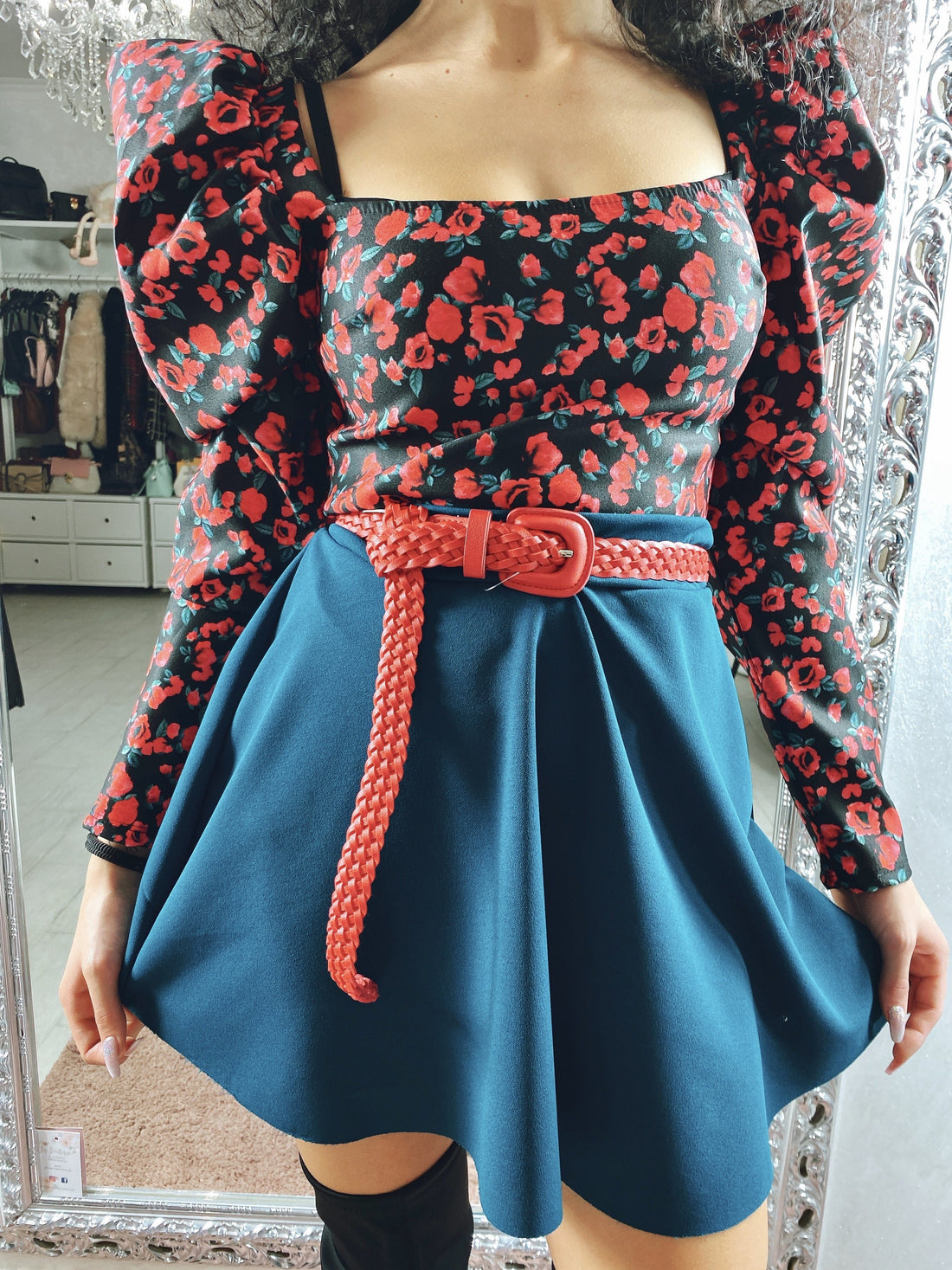 Gonna basic petrolio - R.a. Boutique 