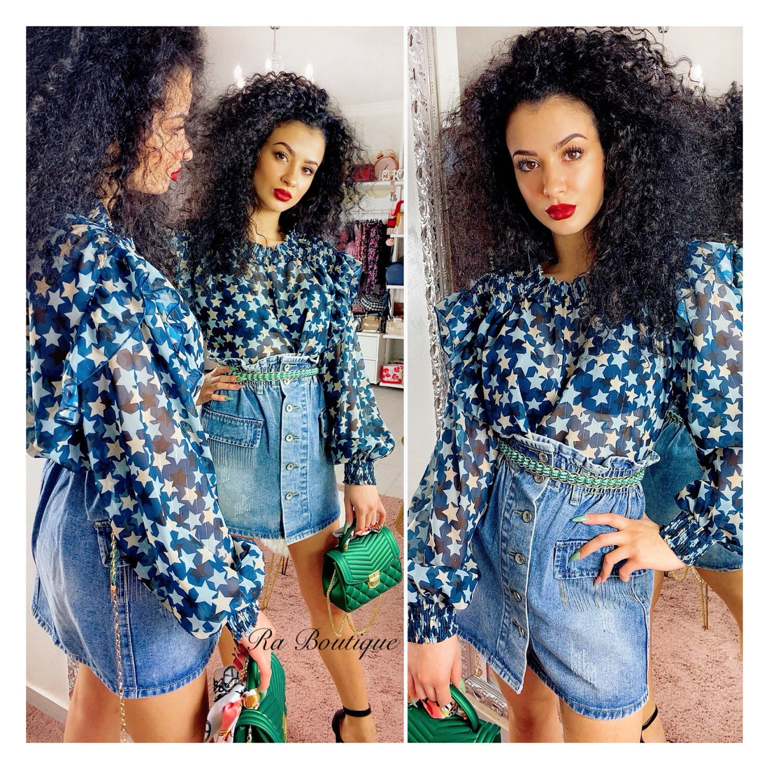 Gonna con ciondoli argento - R.a. Boutique 