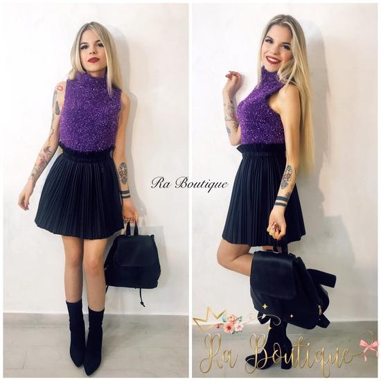 Gonna con pieghe - R.a. Boutique 