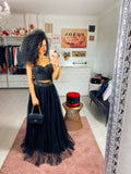 Gonna cerimonia in tulle con strass - R.a. Boutique 