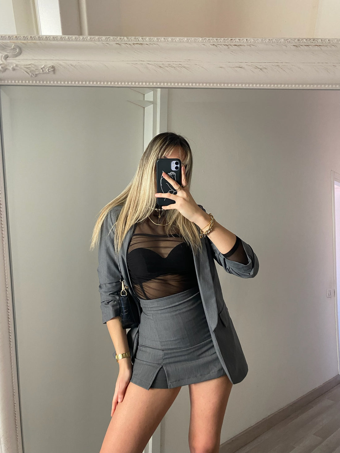 Body nero velato - R.a. Boutique 