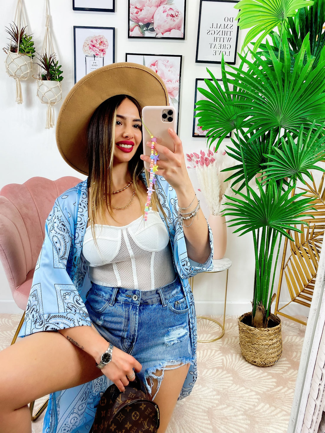 Kimono etnico Carta da zucchero - R.a. Boutique 